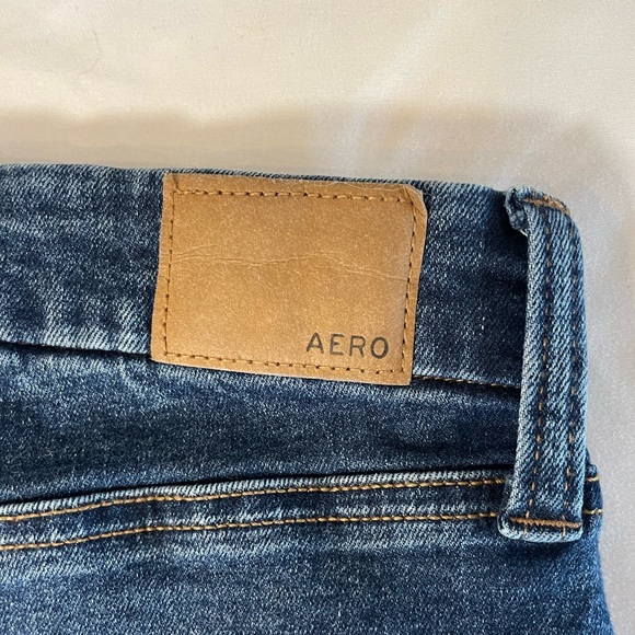 Aeropostale size 12 Dark wash high rise curvy Jegging (2405) - Picture 6 of 8